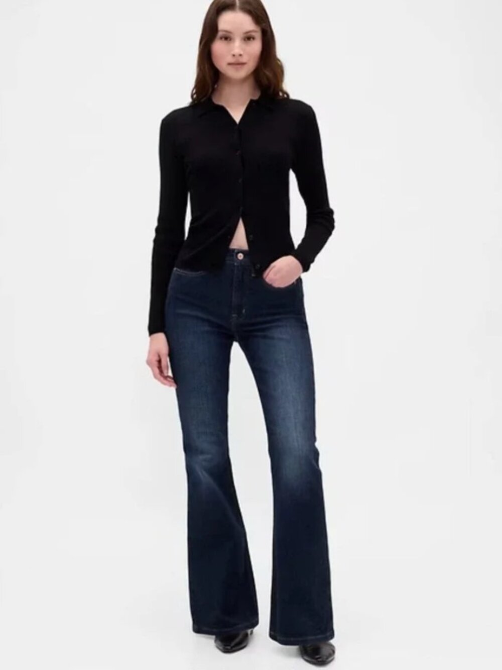 GAP High Rise 70's Flare Jeans Size 10/30R NWOT